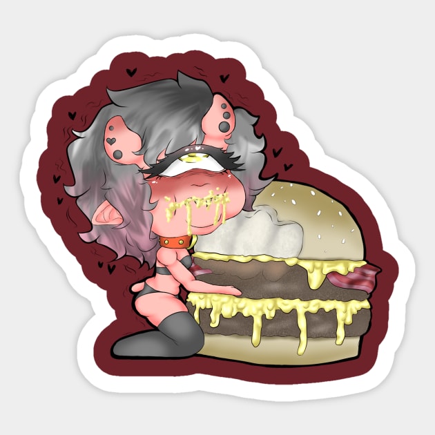 Burg Sticker by McSueMe